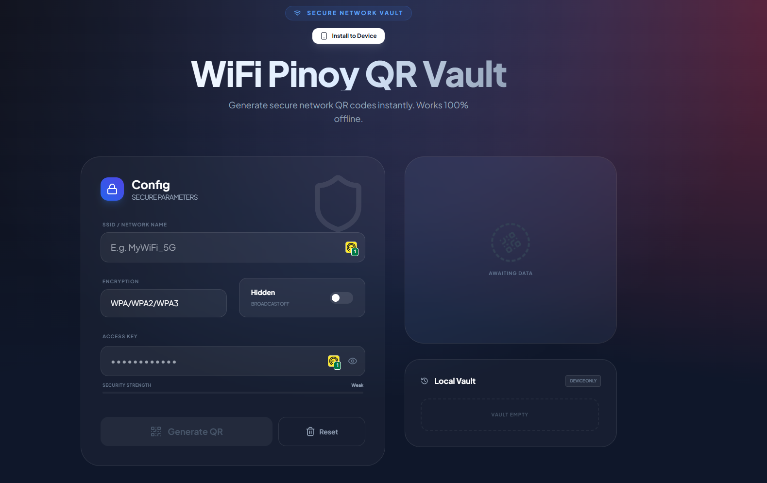 WiFi QR